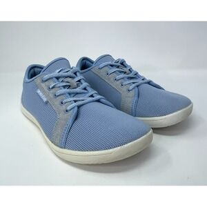Whitin Shoes Barefoot Knit Sneakers Women's 40-81 US 9 Casual Lace Up Low Blue